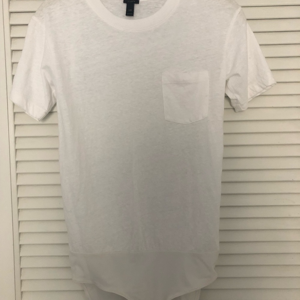 J Crew white bodysuit